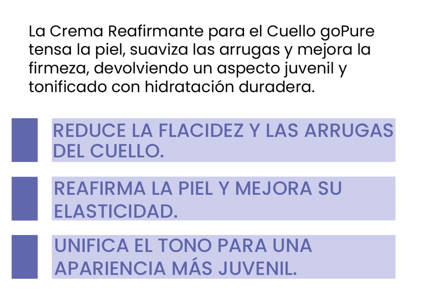 Crema Reafirmante Lifting para el Cuello