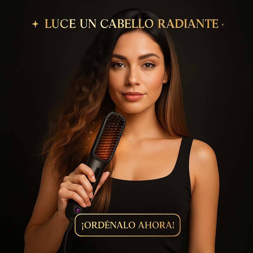 Cepillo Alisador Recargable – Cabello perfecto sin esfuerzo.