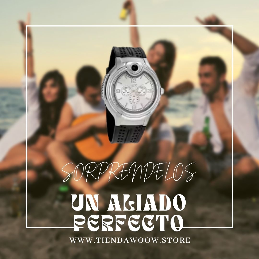 🕒🔥 RELOJ CON ENCENDEDOR: Distinción que marca cada segundo