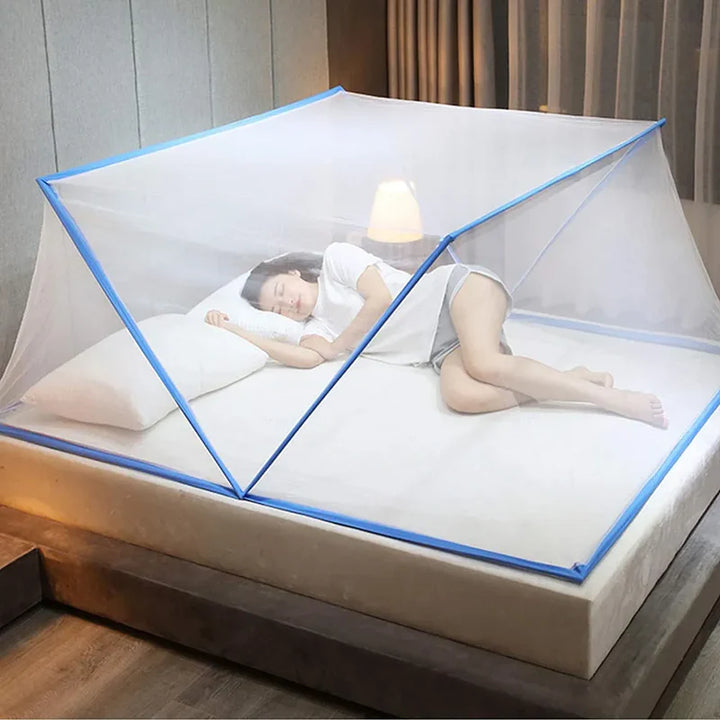 Toldillo Mosquitero Plegable Moderno para noches tranquilas