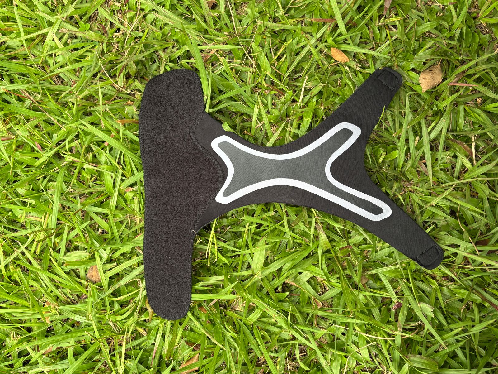 Gray helmet for bikers