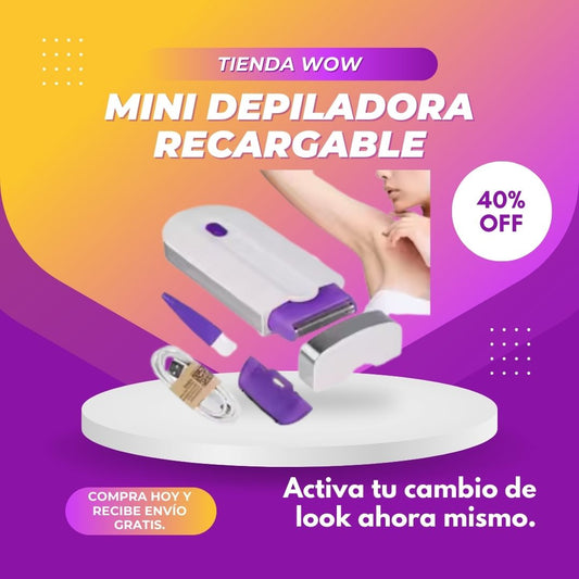 Mini Depiladora Recargable "Yes Finishing Touch"