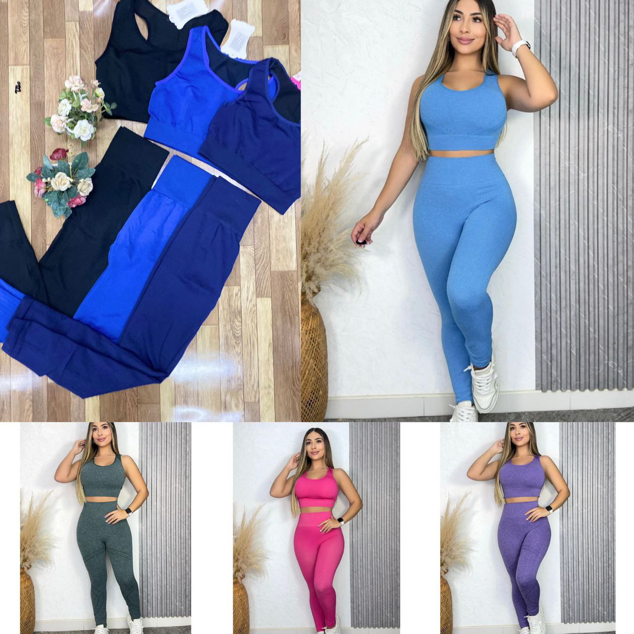 🧘‍♀️ FEMVIBE Conjunto Deportivo Premium para Mujer – Estilo, Comodidad y Confianza en Cada Movimiento