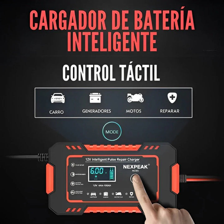 CARGADOR DE BATERIA SEGURO Y VERSATIL UltraCharge®