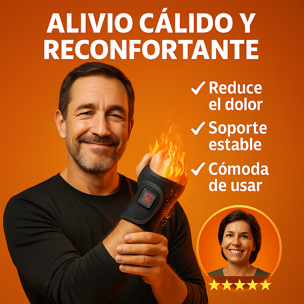 Muñequera Térmica – Alivio Rápido del Dolor y Recuperación Efectiva