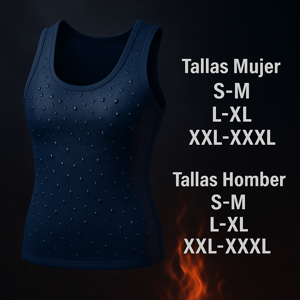 🔥 Chaleco Sauna Reductor – Suda más, moldea más, luce mejor 🔥