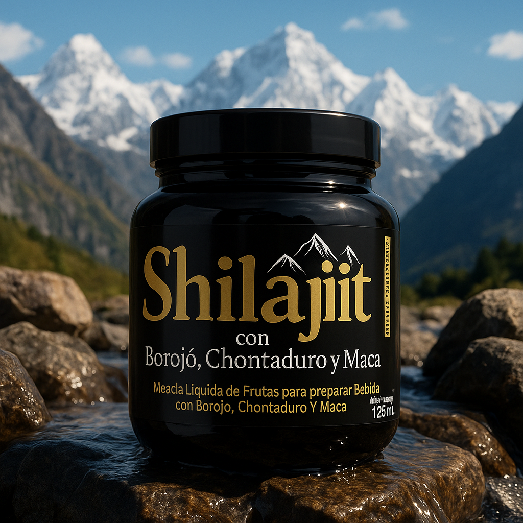 Shilajit Power X 125 ML energía y fuerza natural para tu día a día