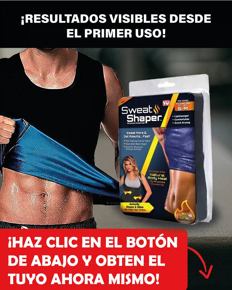 🔥 Chaleco Sauna Reductor – Suda más, moldea más, luce mejor 🔥