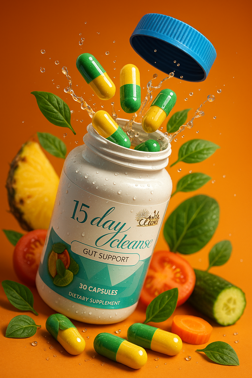 15 Day Cleanse x 30 cap Limpia tu sistema digestivo en solo 15 días