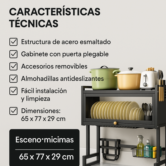 Escurridor de Platos Multifuncional Premium