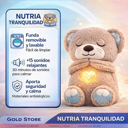 PELUCHE NUTRIA CALMANTE QUE RESPIRA