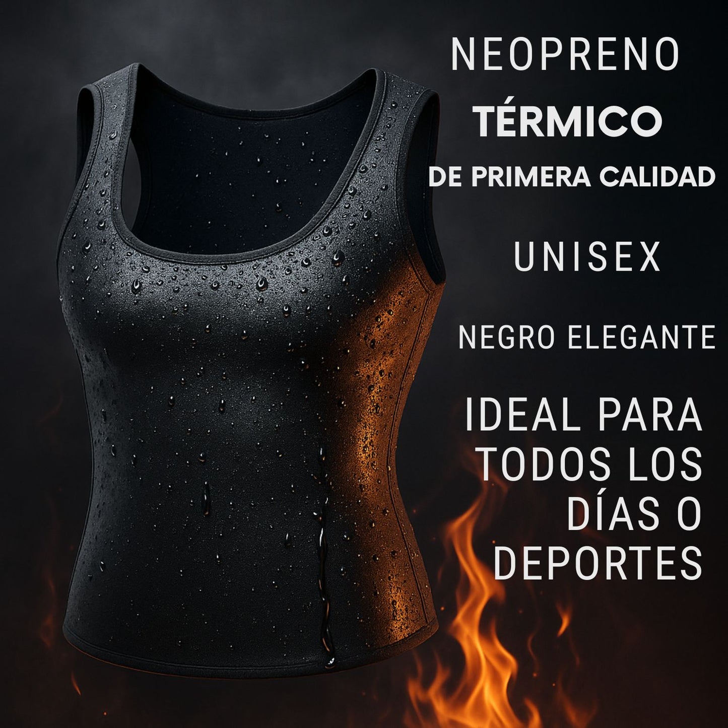 🔥 Chaleco Sauna Reductor – Suda más, moldea más, luce mejor 🔥