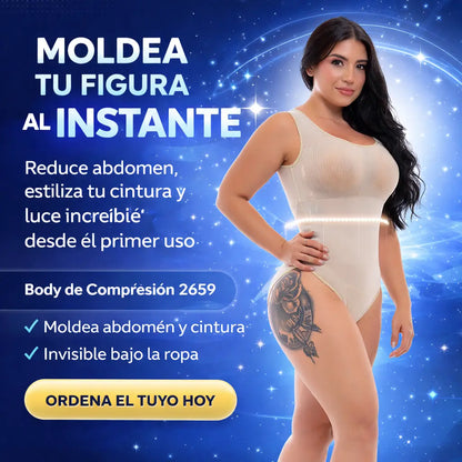 Body de Compresión Media – Moldea tu cuerpo con comodidad