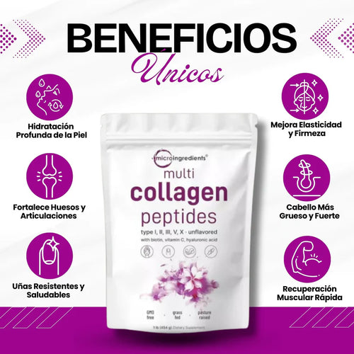 Collagen Peptides Vitalcom Deluxe – Belleza y Bienestar desde Adentro