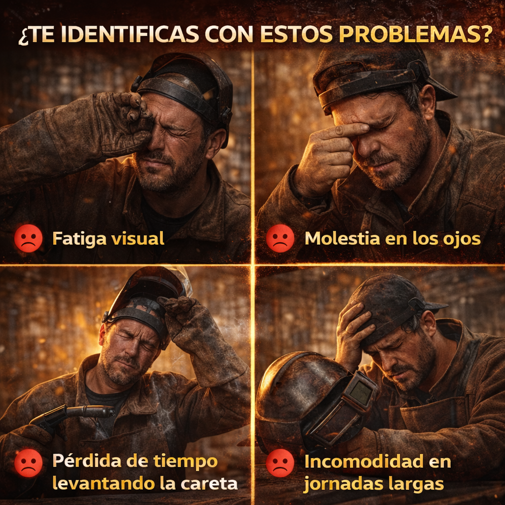 🔥 GAFAS DE SOLDADURA CON OSCURECIMIENTO AUTOMÁTICO