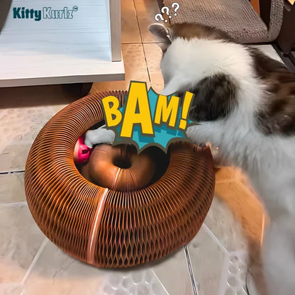 Kitty Kurlz™ –El Juguete que tu gato nunca dejará de disfrutar