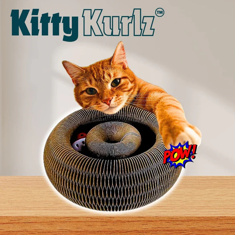 Kitty Kurlz™ –El Juguete que tu gato nunca dejará de disfrutar