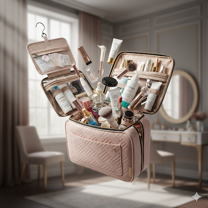 Organizador de Viaje Premium – Tu belleza y cuidado personal siempre en orden