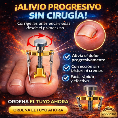IngroFix™ PRO – Corrector Progresivo de Uñas Encarnadas (PROMO 2x1)