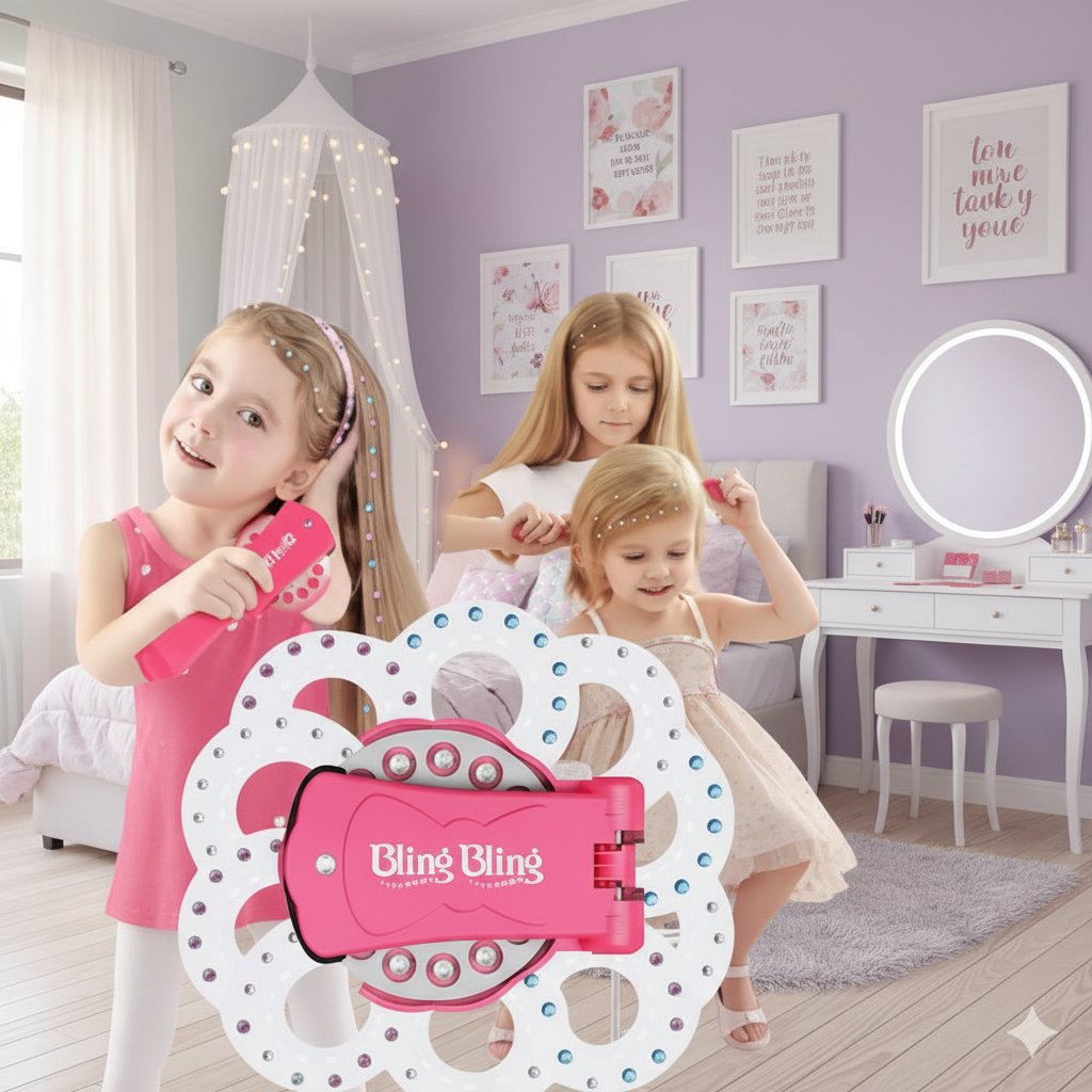 Máquina de Gemas Bling Bling brillo y diversión para ti y tus niñas