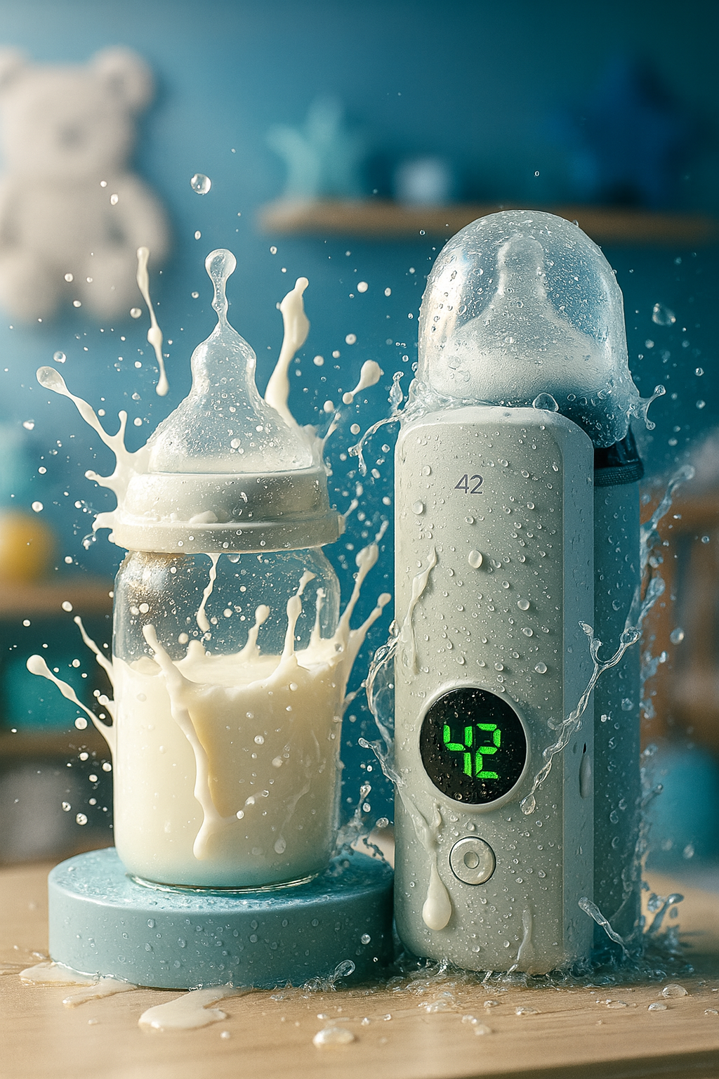 Calentador de Biberones Inalámbrico Premium – Leche lista, donde quieras