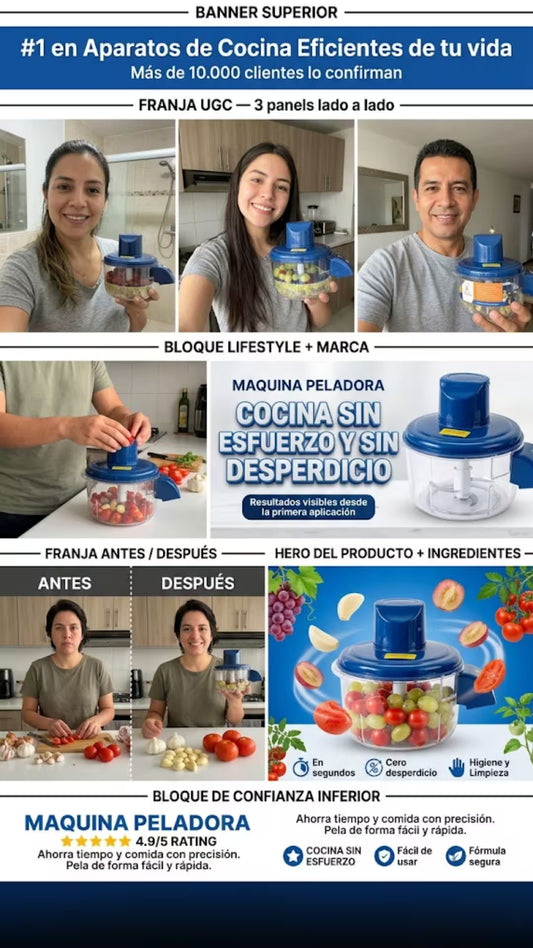 MAQUINA PELADORA AUTOMATICA DE FRUTAS