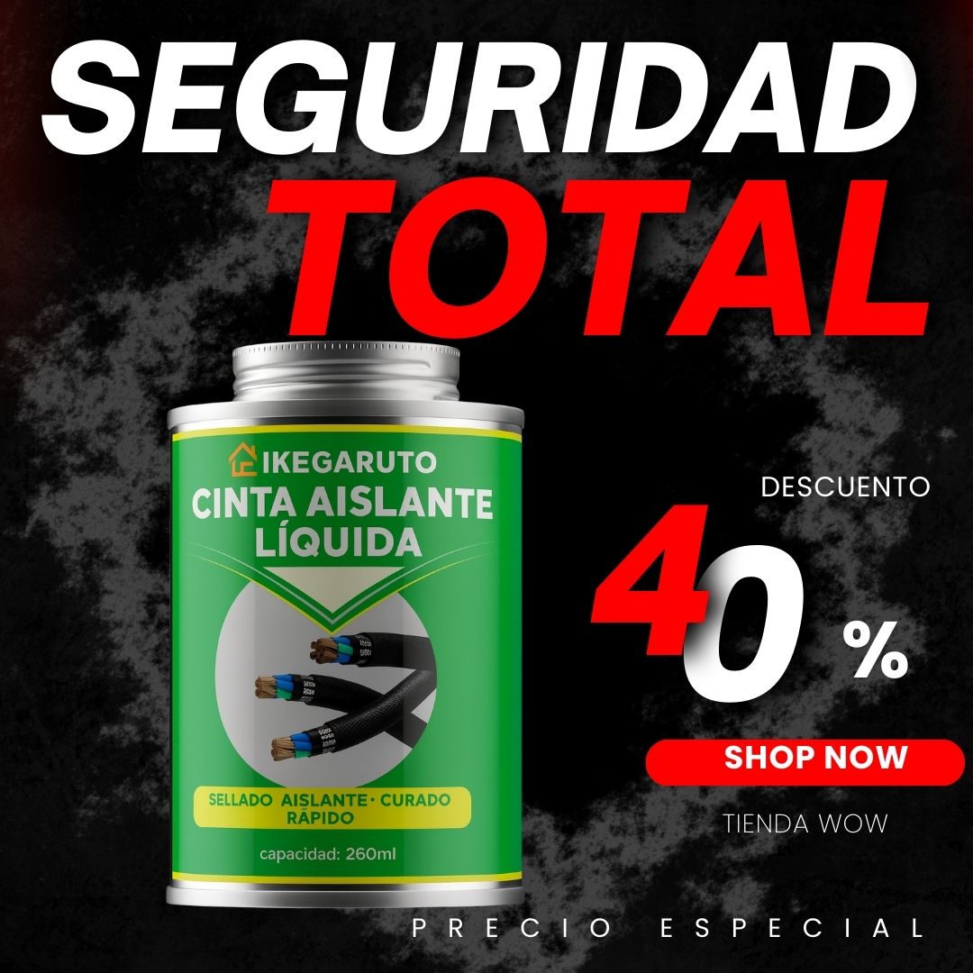Cinta Aislante Líquida 260 ml – Seguridad para tus Conexiones Eléctricas