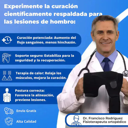 Faja termica ortopedica para hombro