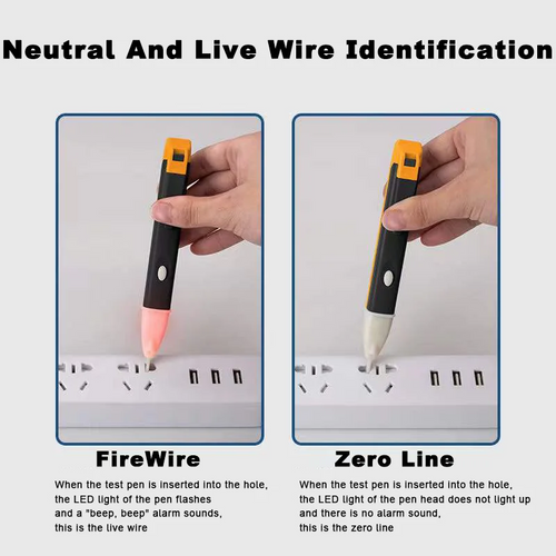 Combo Alicate Corta Cables + Chequeador de Voltaje ¡La Herramienta Perfecta para Electricistas!