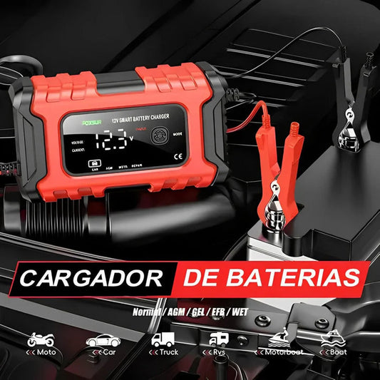 CARGADOR DE BATERIA SEGURO Y VERSATIL UltraCharge®