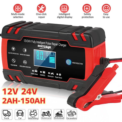 CARGADOR DE BATERIA SEGURO Y VERSATIL UltraCharge®