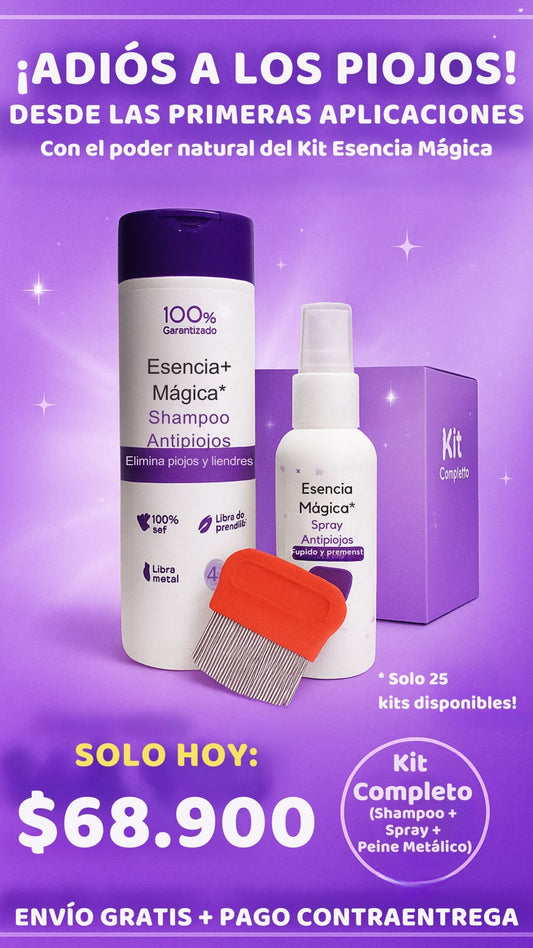 KIT SHAMPOO ANTIPIOJOS ESENCIA MAGICA