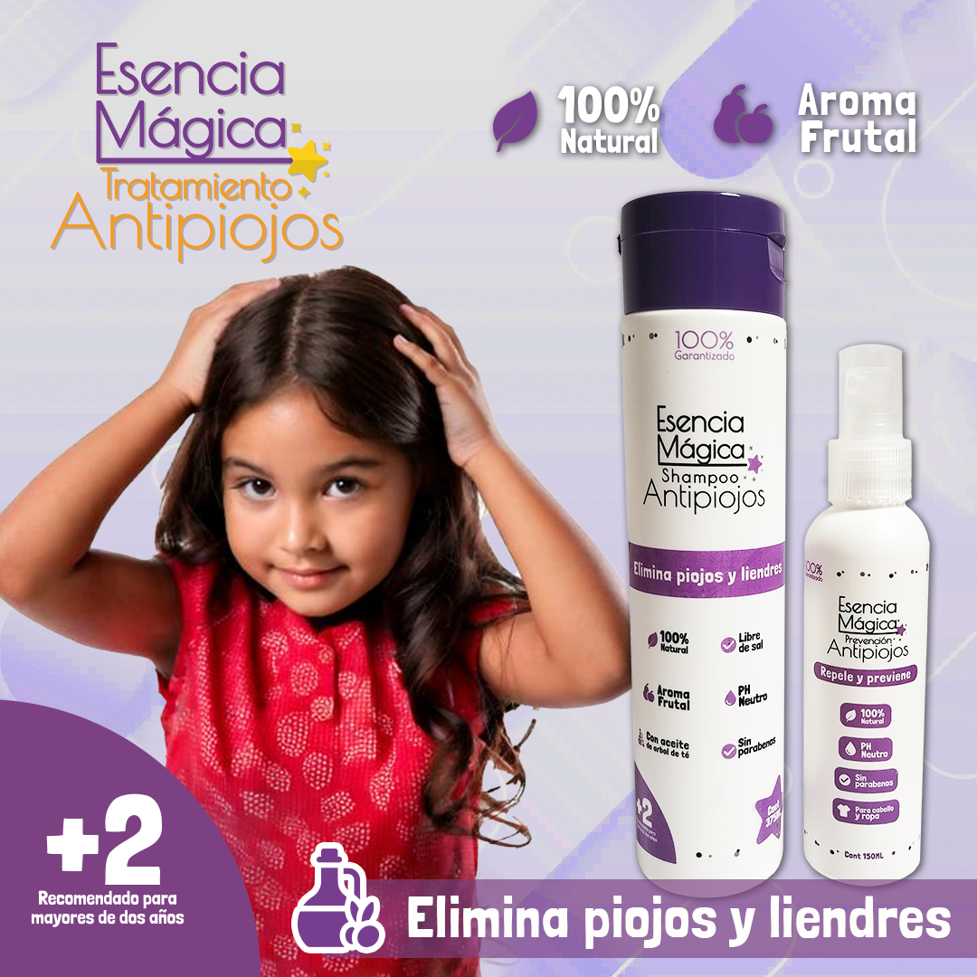KIT SHAMPOO ANTIPIOJOS ESENCIA MAGICA