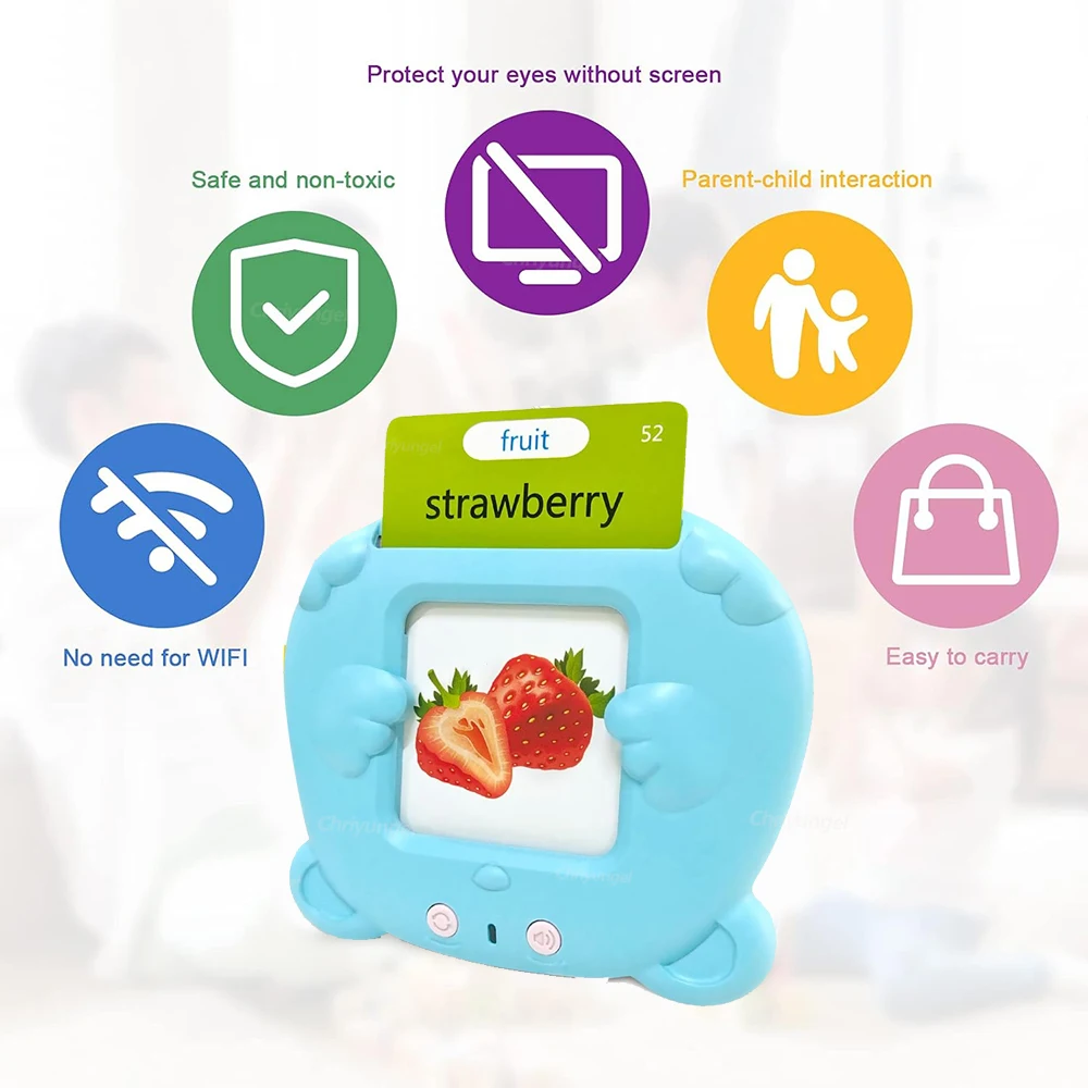 Lector de Tarjetas Juguete Educativo. para vacaciones divertidas