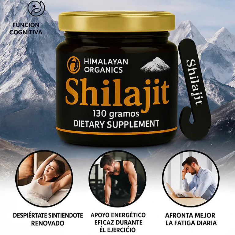 Shilajit Power X 125 ML energía y fuerza natural para tu día a día