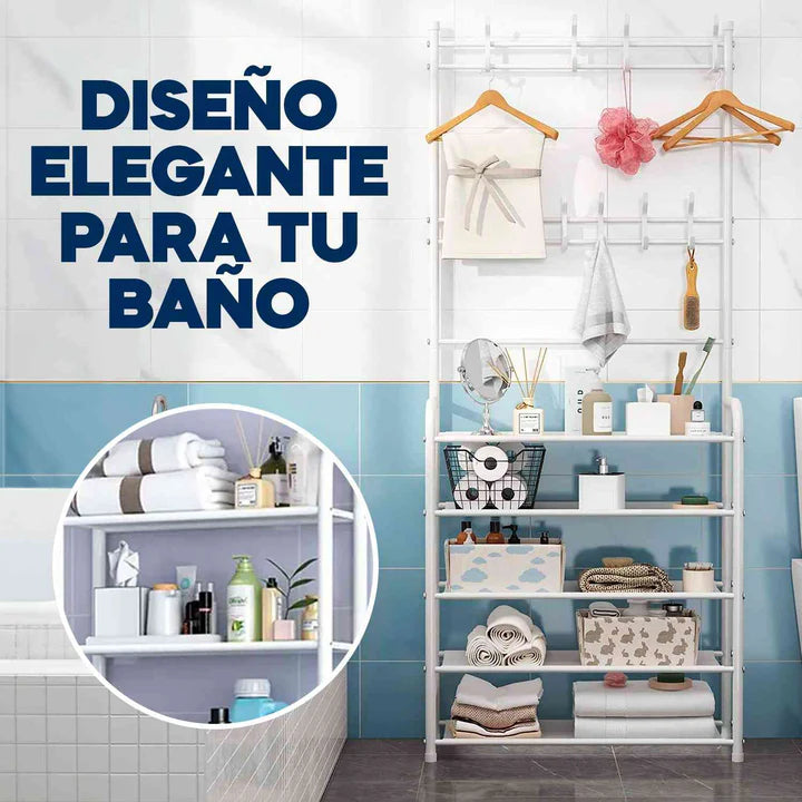 Zapatero y Organizador de Ropa para Sala, Dormitorio y/o Baño | 170 cm x 80 cm x 26 cm