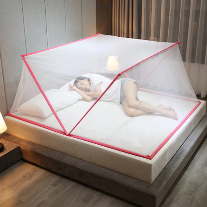 Toldillo Mosquitero Plegable Moderno para noches tranquilas